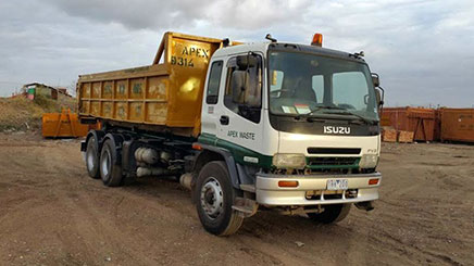 Bin Hire Truck in Caroline Springs